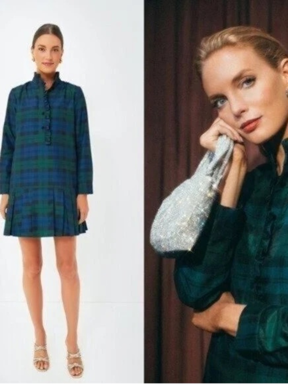 TUCKERNUCK Blackwatch Plaid Tate Dress